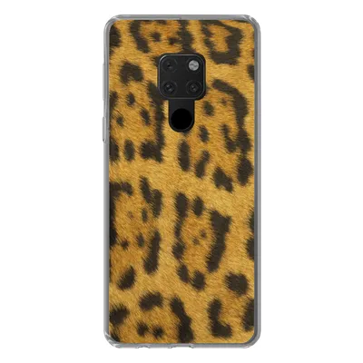Produktbild von MuchoWow® Handyhülle Schutzhülle Hülle für Huawei P40 Lite Leopardenfell Silikon Softcase Handy Hülle - Handy