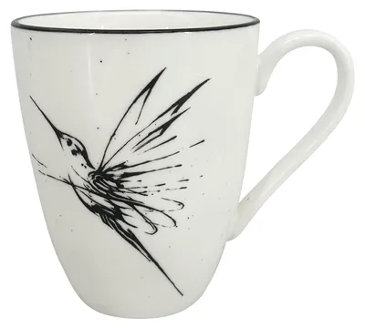 Obrázok produktu pre Hrnček 450 ml, Bird, čierny