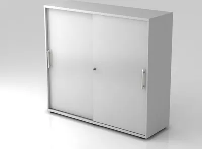 Produktbild von Schiebetürschrank 1753S RE, 3 OH 120 x 40 x 110 cm (BxTxH)