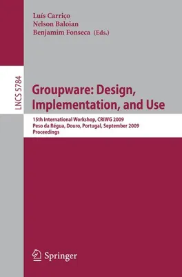 Obrázek produktu pro Groupware: Design, Implementation, and Use