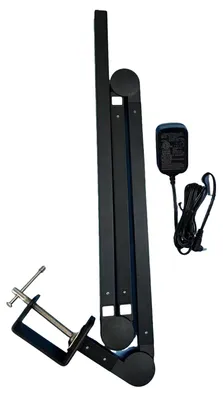 LED-Klemmleuchte, 12 W, dimmbar, CRI95+, 2 Streifen, 107 cm