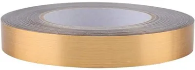 Immagine prodotto di Adesivi impermeabili per pavimenti da bagno, autoadesivi, dorati, 1 cm x 50 m, 2 rotoli