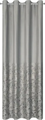 Produktbild von Eurofirany 460518, Durchscheinend, Silber, Muster, Polyester, Öse, 200 g/m²
