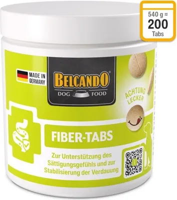 Produktbild von Belcando - Fiber-Tabs Nahrungsergänzung - 540 g (200 Tabs)