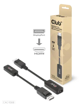 Immagine prodotto di Club3D Adapter DisplayPort 1.4 > HDMI      HDR 8K60Hz  aktiv retail
