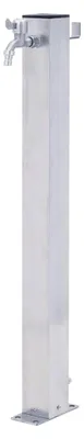 Produktbild von Wassersäule 60 cm Edelstahl quadratisch