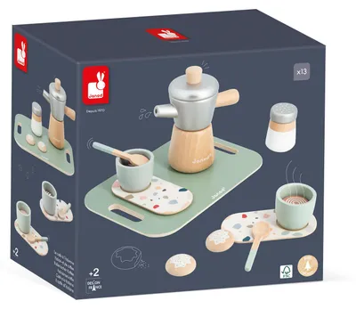 Image de Janod Cafetière en bois pour enfants