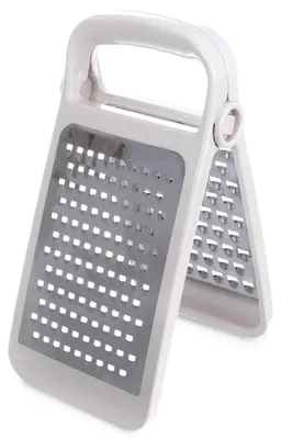 Obrázek produktu pro Skládací ocelové struhadlo, oboustranné, 13x10x21 cm