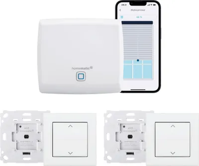 Image de Homematic IP Starter Set Ombrage accessory de shutter/blind Smart shading set Blanco
