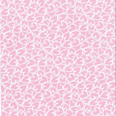 Immagine prodotto di Carta da regalo con cuori bianchi, rosa, 0,70 x 10 m - Compleanno