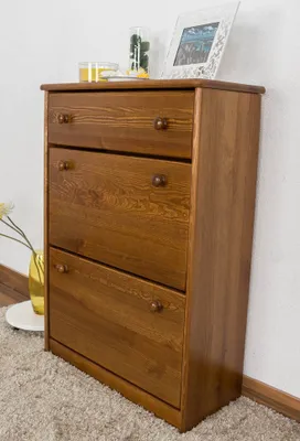 Produktbild von Vollholz Schuhschrank