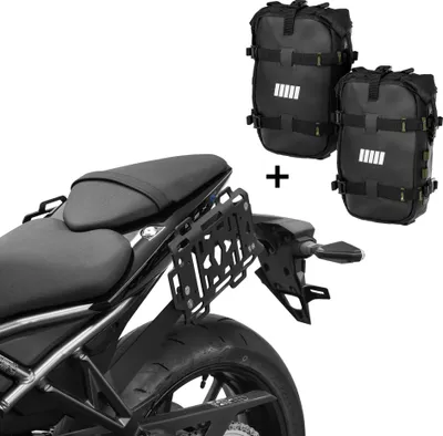 Immagine prodotto di Portaborse laterale ZIEGER + 2× SCHNORR Bumberbag S (6L) compatibile con Suzuki GSX-8S