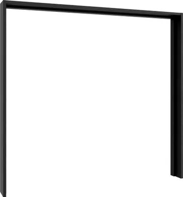 Produktbild von Passepartout >PASSEPARTOUTS< in Schwarz Eiche - 230,9x215,1x23,8cm (BxHxT)
