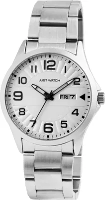 Produktbild von Just Watch Herrenuhr, Edelstahlband