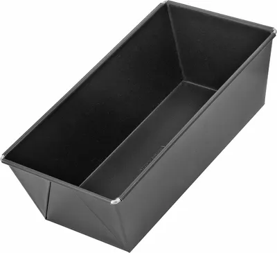 Produktbild von Backform – Kuchenform, rechteckig – Zum Brotbacken – Verstellbare Länge – 30 cm – Schwarz