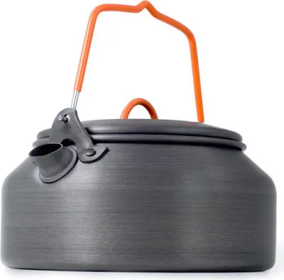 Produktbild von GSI Outdoors Halulite Teekessel 1 L, 164 g, mattschwarz; 50162