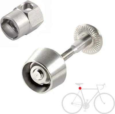 Produktbild von Pitlock Set 06, Sattelstütze 33mm, PITLOCK, silber