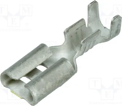 Obrázok produktu pre 10x Konektor: plochý, pre ženské vodiče, 0,5÷1,5 mm², 4,8 mm, 0,8 mm, priamy, 5-160430-7, izolovaný (nie)