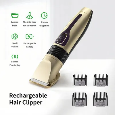 Produktbild von Haarschneidemaschine Profi Haarschneider Bart Trimmer Rasierer Clipper Akku