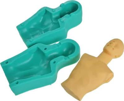 Produktbild von Silikonform für Zuckerpaste 3D MALE