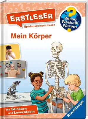 Produktbild von Ravensburger Buch Wieso? Weshalb? Warum? Erstleser Band 15 Mein Körper 60068
