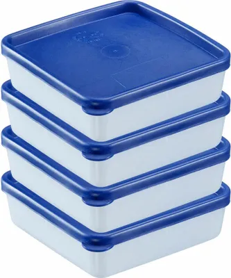 Produktbild von Westmark 4 Gefrierdosen »Trio«, 0,25 l, 25042270