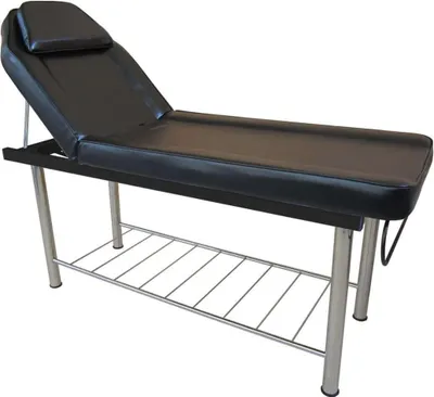 Immagine prodotto di APOLLO Lettino fisso stazionario da massaggi per centro estetico tattoo studio medico nero