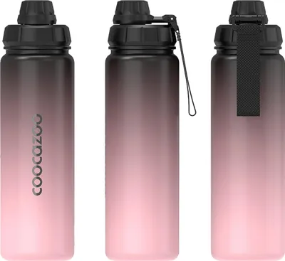 Obrázok produktu pre Izolovaná nerezová fľaša na pitie coocazoo, Gradient Rose