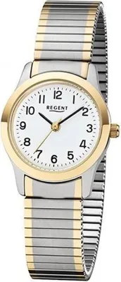 Image de Regent bracelet de traction montre dame bicolore 2247484