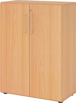 Produktbild von bümö smart Aktenschrank - 3 Ordnerhöhen - Nachbildung: Buche
