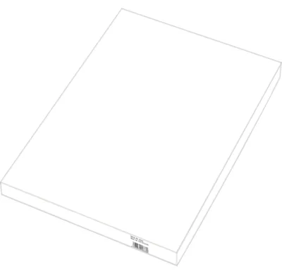 Imagen del producto de Película para proyector OH, formato DIN A4, 1 mm de grosor, 100 unidades por paquete.