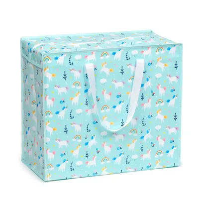 Produktbild von XXL Aufbewahrungstasche Einhorn-Zauber Allzwecktasche ca. 55x48x28cm Riesentasche
