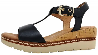 Produktbild von Marco Tozzi Keilsandalette Schwarz in Gr. 37