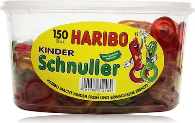 Image de HARIBO 10002420 HARIBO Kinder Schnuller Fruchtgummi 150 St.