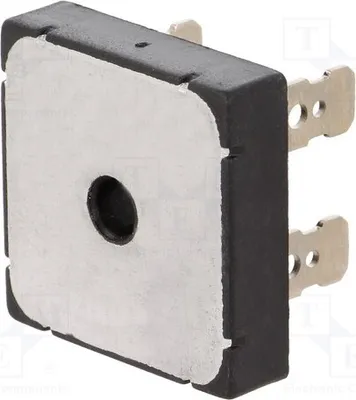 Produktbild von 1x Einphasen Brückengleichrichter Urmax: 200V If: 50A  Ifsm: 400A KBPC5002FP Einph