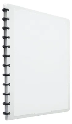 Produktbild von Oxford 100420818, A4, Rundring, Lagerung, Polypropylen (PP), Weiß, 40 Blätter