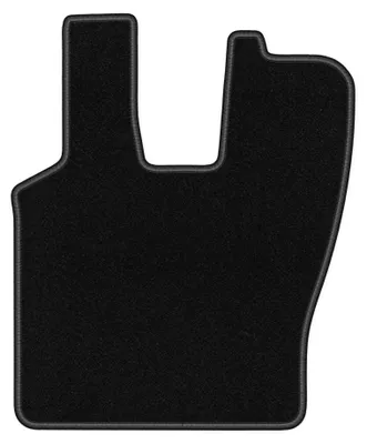Produktbild von Fahrermatte Velours für Scania R i G 2004-2017 (Transporter) – 1-tlg, Schwarz, passgenau – Wielganizator BASIC