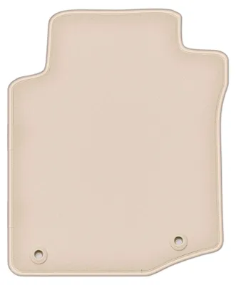 Produktbild von DURBAN Beige Velours-Fahrerfußmatte für Toyota Aygo I Schrägheck (2005-2014)