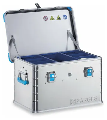 Immagine prodotto di Cassetta portautensili Eurobox in alluminio - 600 x 400 x 340 mm - Capacità 60 L