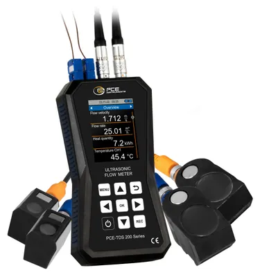 Produktbild von PCE Instruments Ultraschall-Durchflussmessgerät PCE-TDS 200+ SM