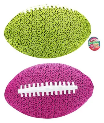 Produktbild von Aufblasbarer Stoffball XXL Rugby - 40 cm