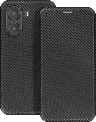 Produktbild von Avizar, Carbon-Etui Xiaomi Poco X7 Pro Kartenhalter Videoständer, Schwarz