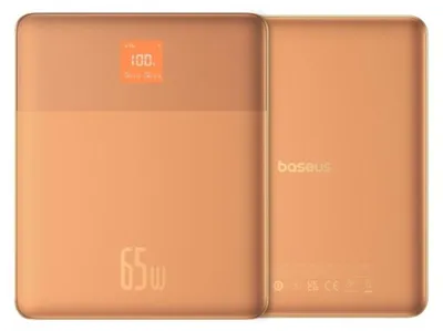 Image de Baseus Blade2, 12000 mAh, Lithium Polymer (LiPo), 65 W, Orange