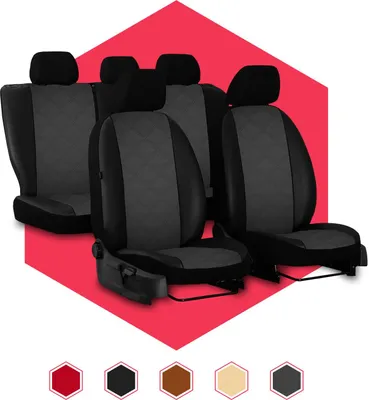 Immagine prodotto di Coprisedili auto Coprisedili universali per auto per  Set grigio