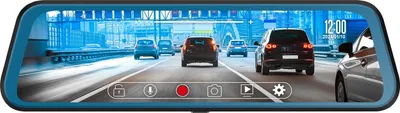 Image de Peiying Basic Rétroviseur de voiture avec enregistreur et caméra de recul L200 4K