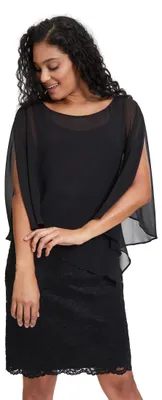 Produktbild von Vera Mont Damen 0273/4817 Kleid, Schwarz, 46 EU