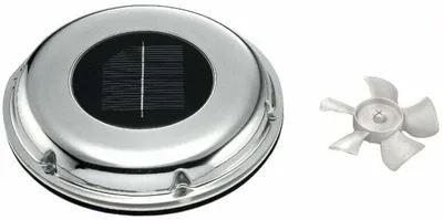 Produktbild von Osculati | Solar-Lüfter Day/Night 53.636.00 - Weiß - Energieautark - UV-beständig - Leiser Betrieb