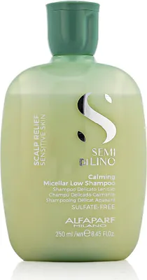 Obrázek produktu pro Alfaparf Semi Di Lino Scalp Comfort Calming Šampon s uklidňujícím účinkem pro vlasy, 250 ml