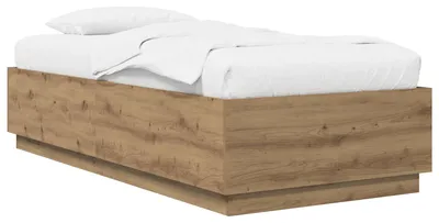 Produktbild von vidaXL Bettrahmen Kunsthandwerk Eiche 80 x 200 cm Holzwerkstoff