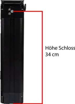 Produktbild von Zündapp Z510 Akku 36V 10,4Ah 374,4Wh Batterie Lithium Ionen E-Bike Fahrradakku Ersatzakku
